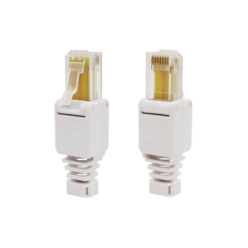 CAT5e قابس إنهاء المجال RJ45 بدون أدوات غير محمي