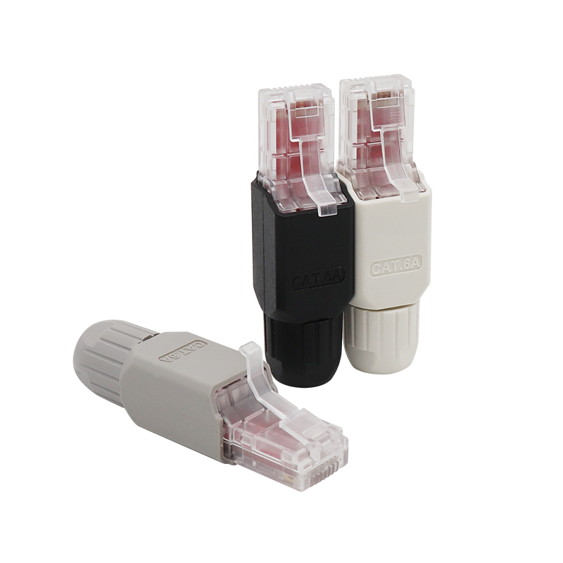 CAT6A UTP Toolless RJ45 قابس إنهاء المجال