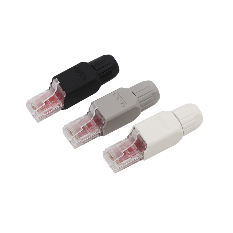 CAT6A UTP Toolless RJ45 قابس إنهاء المجال