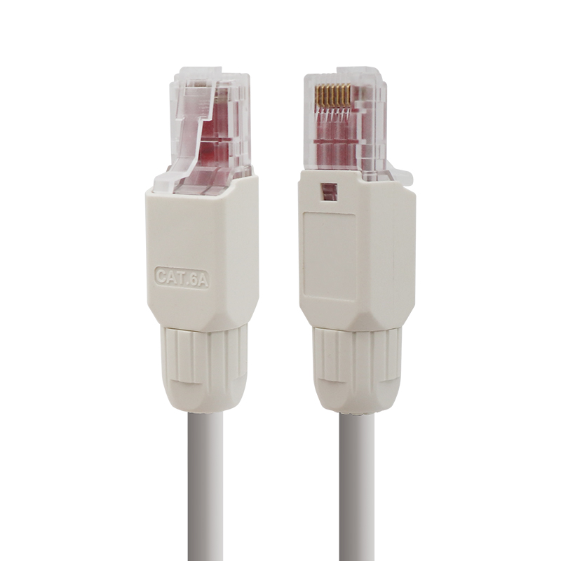 CAT6A UTP Toolless RJ45 قابس إنهاء المجال