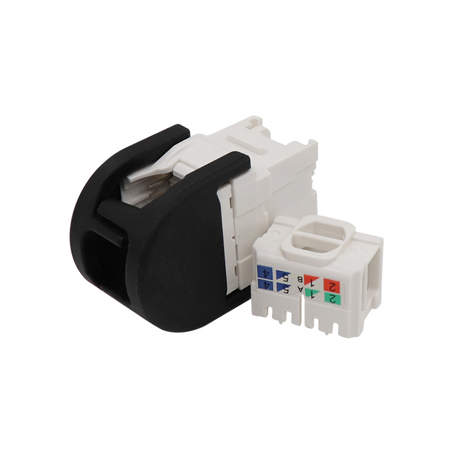 CAT6 RJ45 180 درجة نوع 3M من مقبس كيستون بدون أدوات UTP