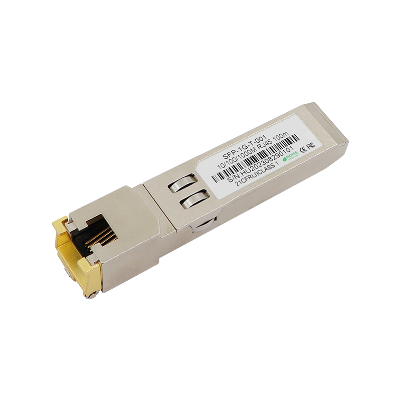 SFP 10/100/1000 م RJ45 100 م