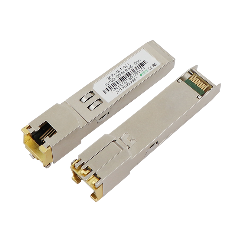 SFP 10/100/1000 م RJ45 100 م