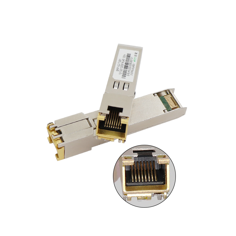 SFP 10/100/1000 م RJ45 100 م