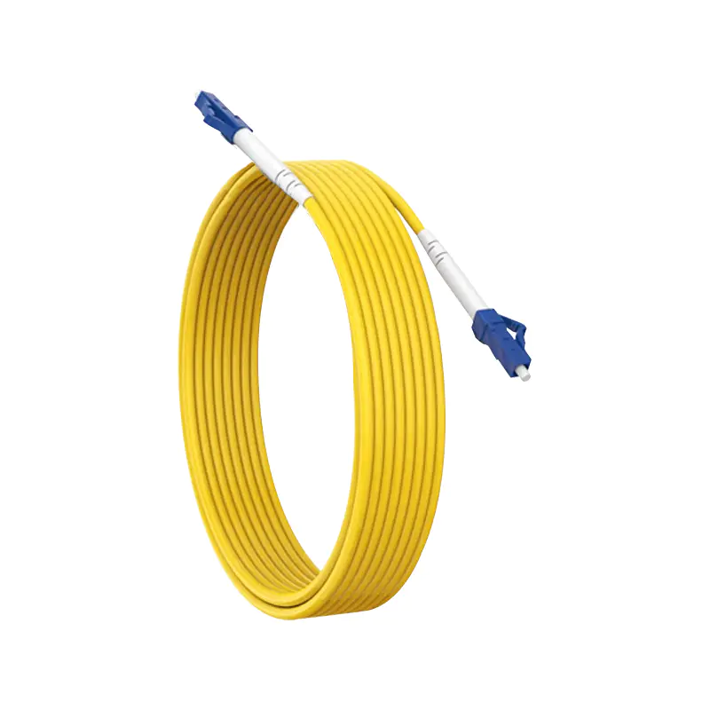 ما هو الهيكل الداخلي للوضع الفردي LC UPC إلى LC UPC Simplex Patch Cord 2.0mm؟