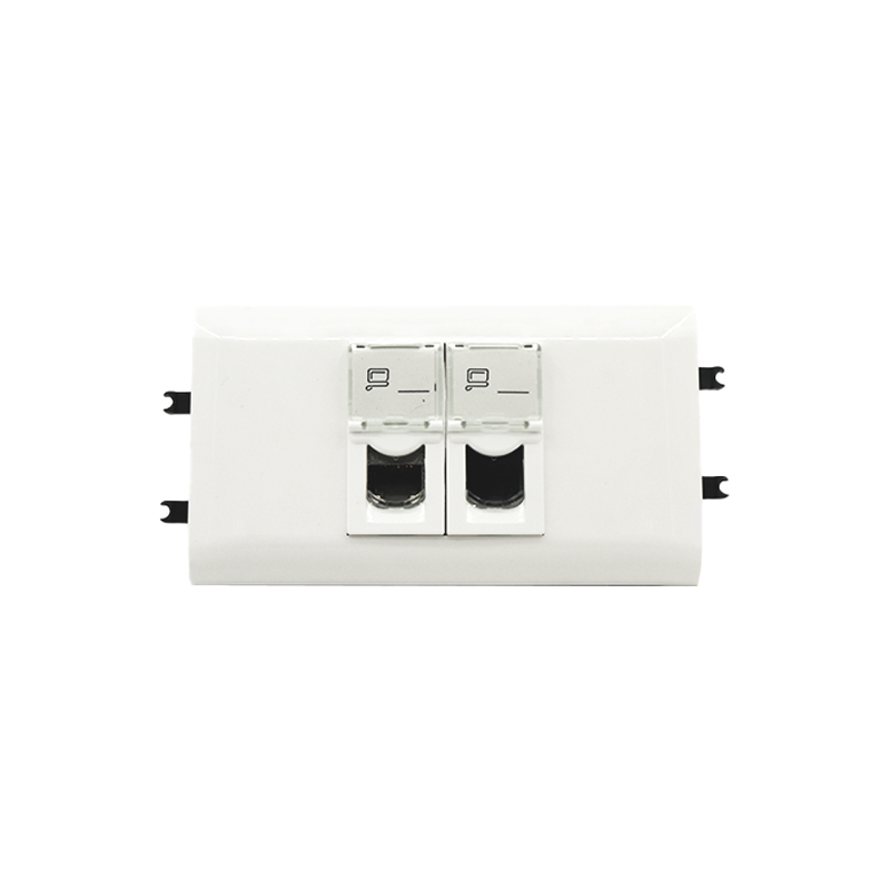 لوحة خطوط الأنابيب مع قطعتين من لوحة الوجه مقاس 45x22.5 مم من النوع الفرنسي الجديد